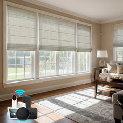 CrossLoom Roman Shades