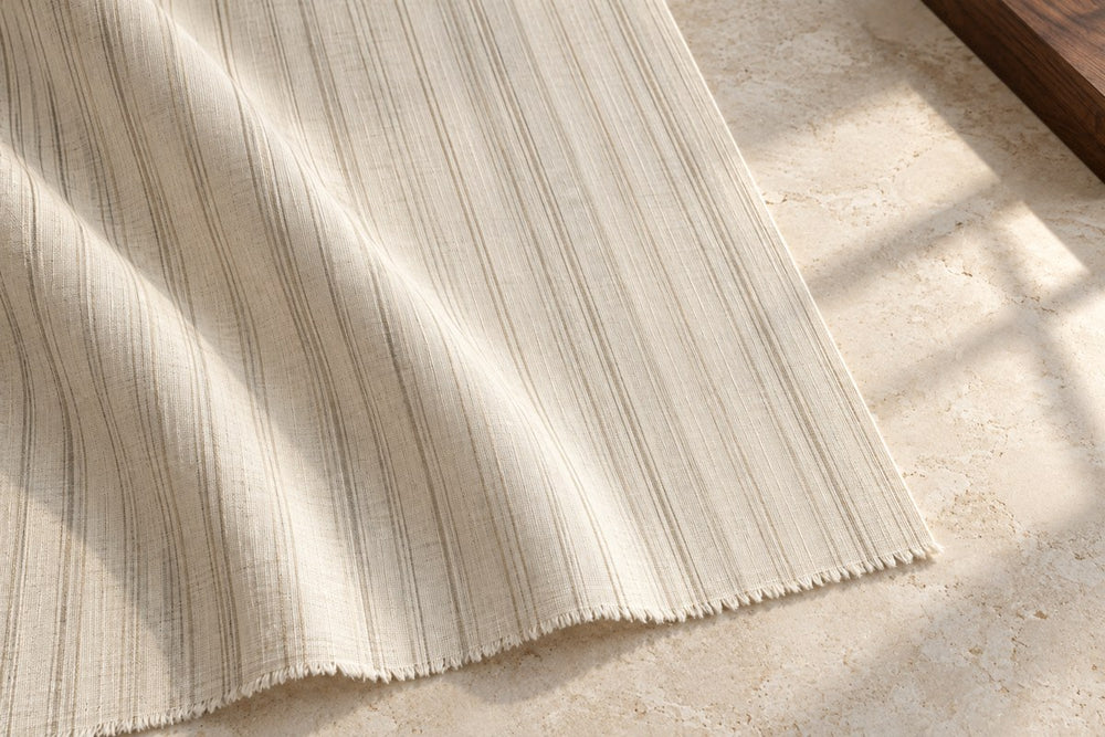 Generated Fine stripe texture study; not an actual product swatch